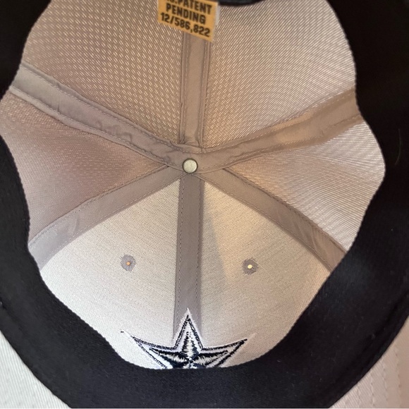 Dallas Cowboys Authentic Hat Gray With Logo Size L/XL - Picture 9 of 10